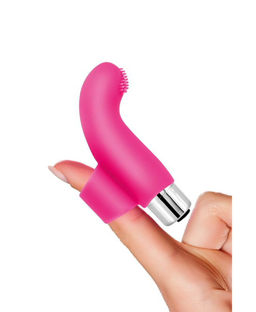 Doigt chinois courbé à picots vibrants USB 